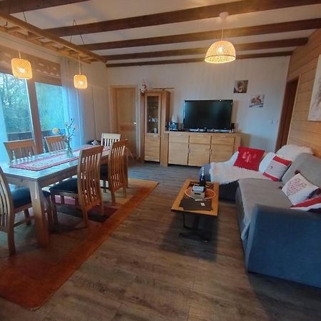 Chalet Au Bois Des Ecureuils Classe Trois Etoiles. Muhlbach-sur-Munster Exteriör bild