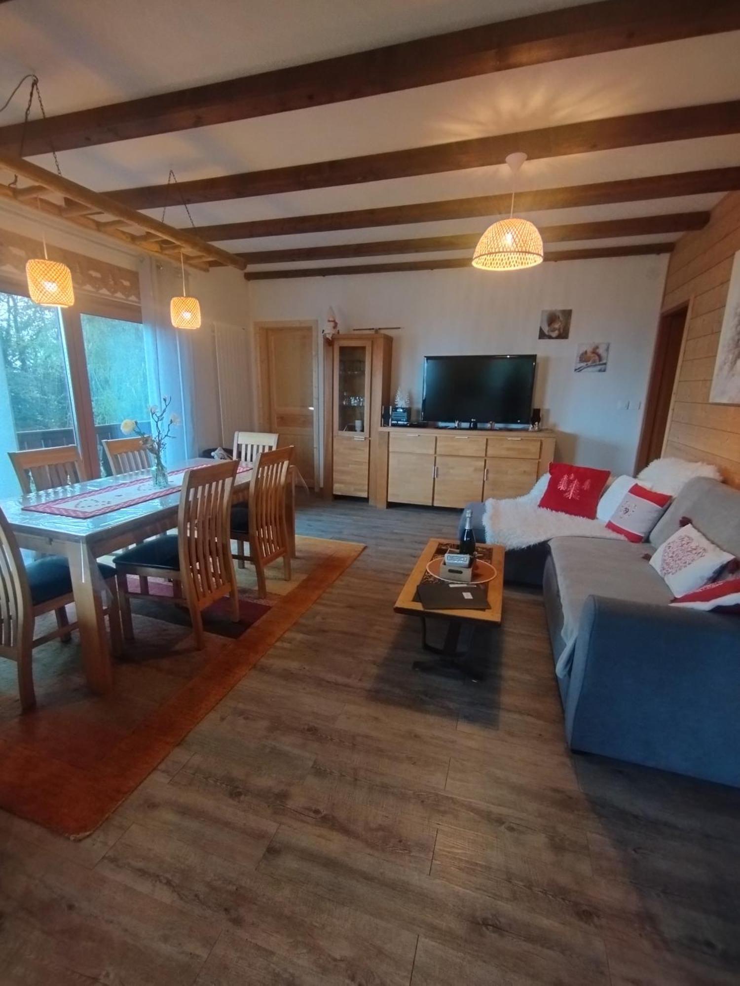 Chalet Au Bois Des Ecureuils Classe Trois Etoiles. Muhlbach-sur-Munster Exteriör bild