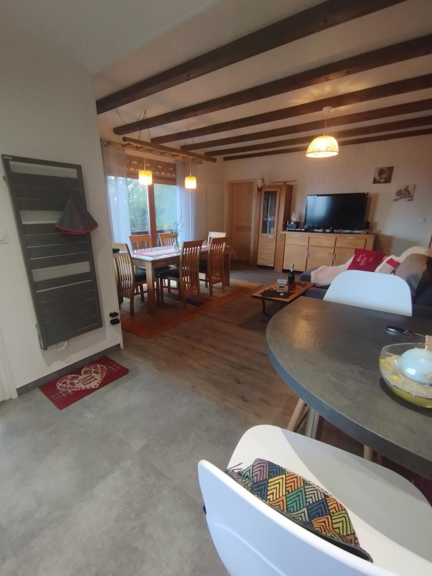 Chalet Au Bois Des Ecureuils Classe Trois Etoiles. Muhlbach-sur-Munster Exteriör bild